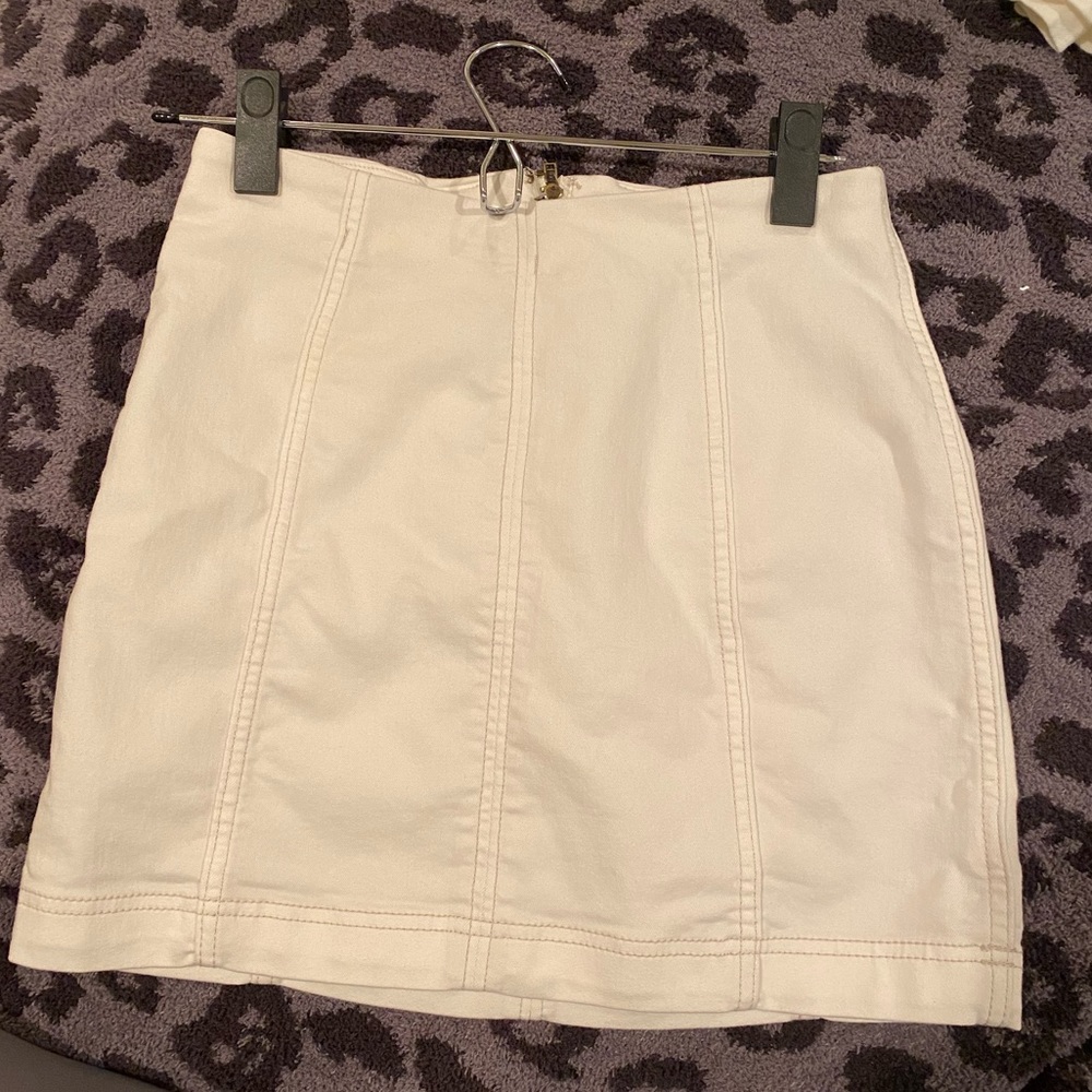 Free People White Skirt Size 2